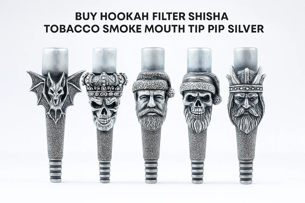 Buy Hookah Filter Shisha Tobacco Smoke Mouth Tip Pipe 925 Silver Near Me