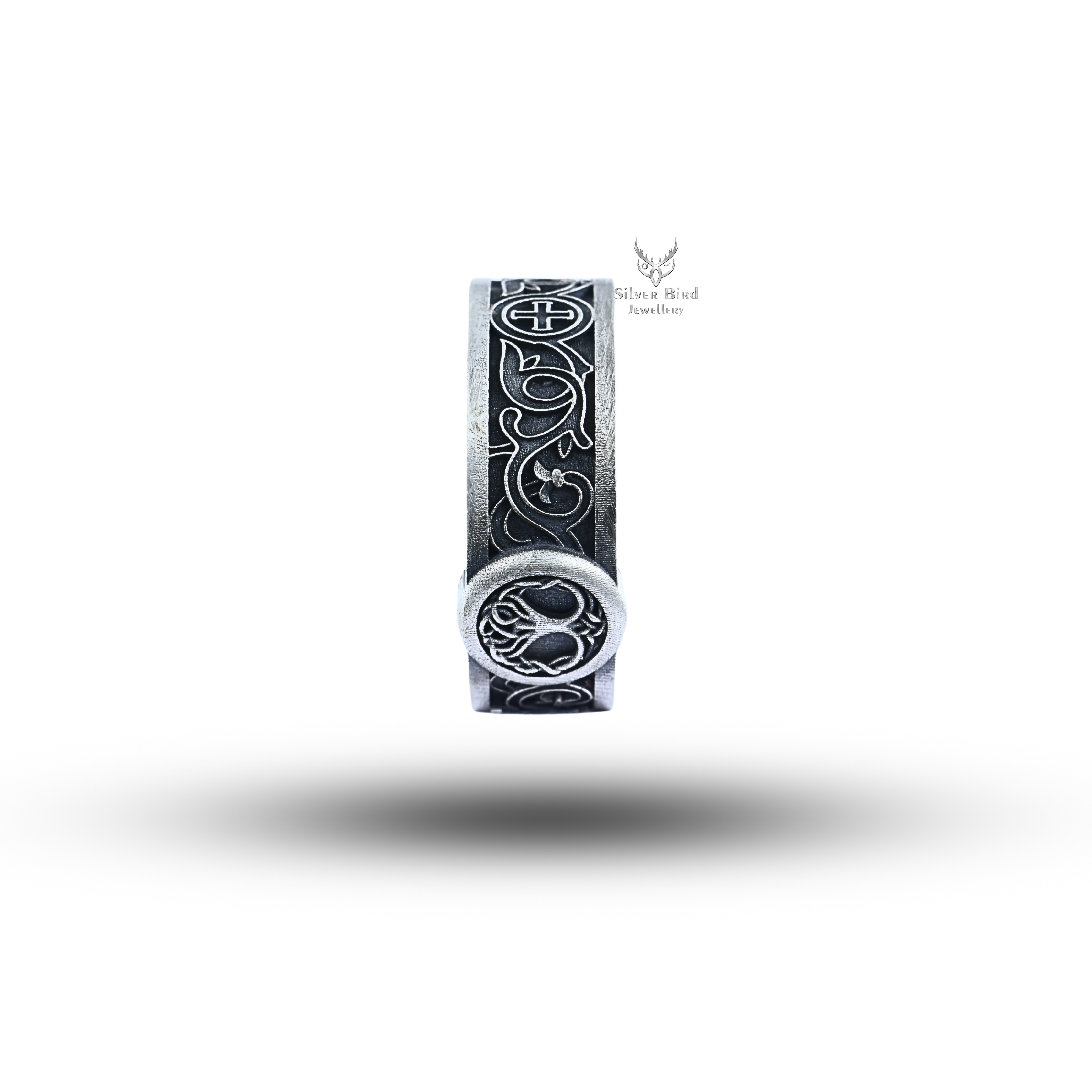 Tree of Life 925 Sterling Silver Band