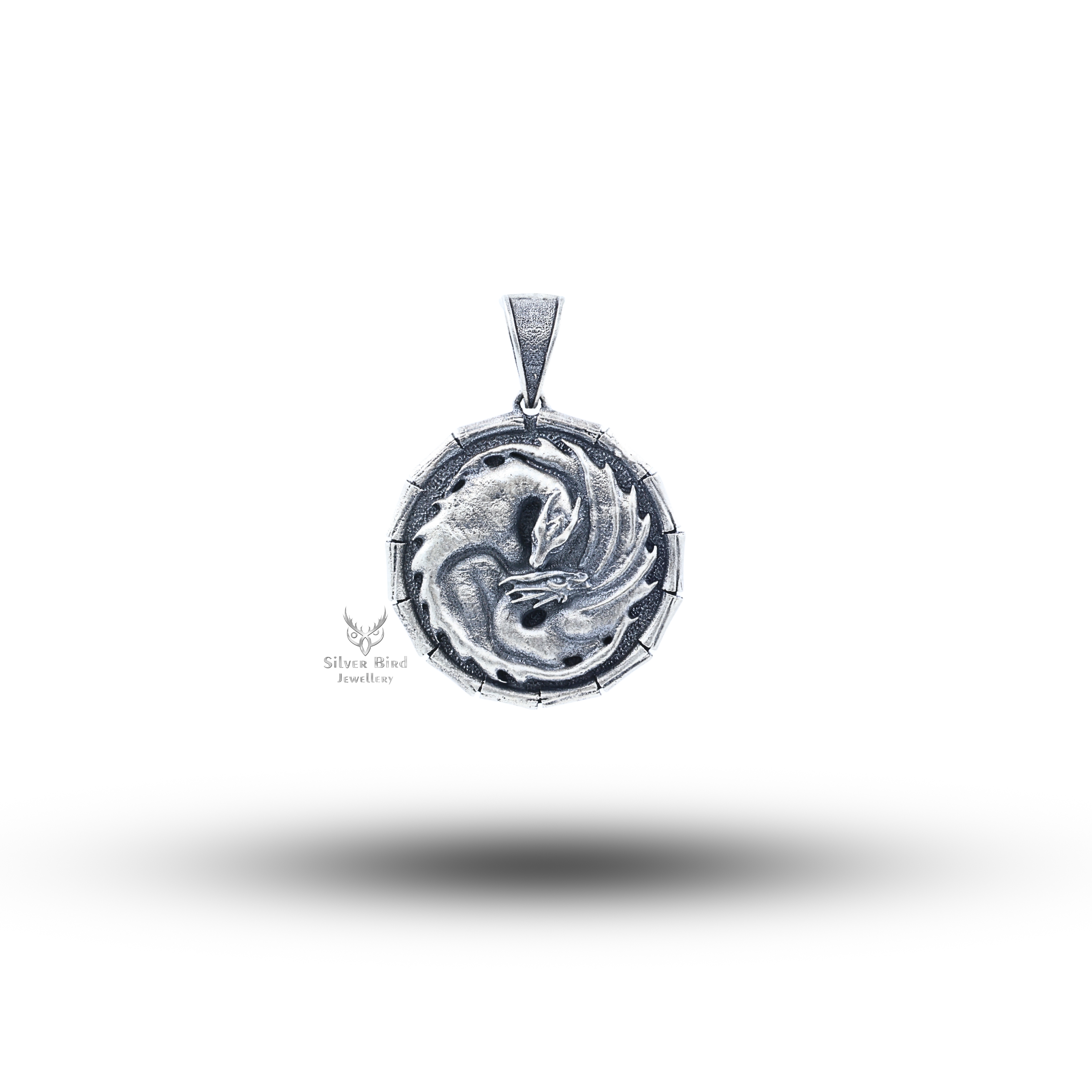 Game of Thrones Got Dragons 925 Sterling Silver Pendant