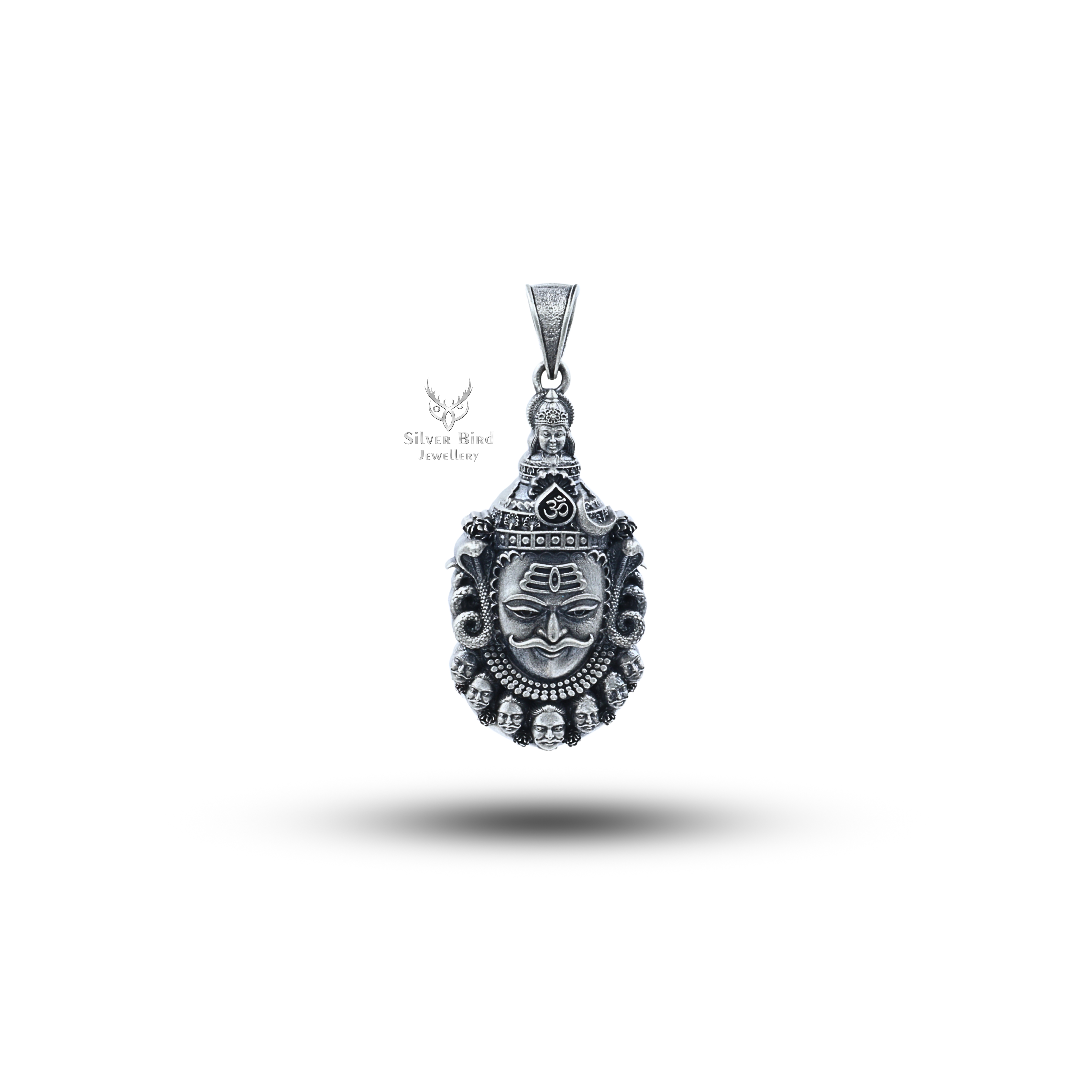 Mahakal God 925 Sterling Silver Pendant