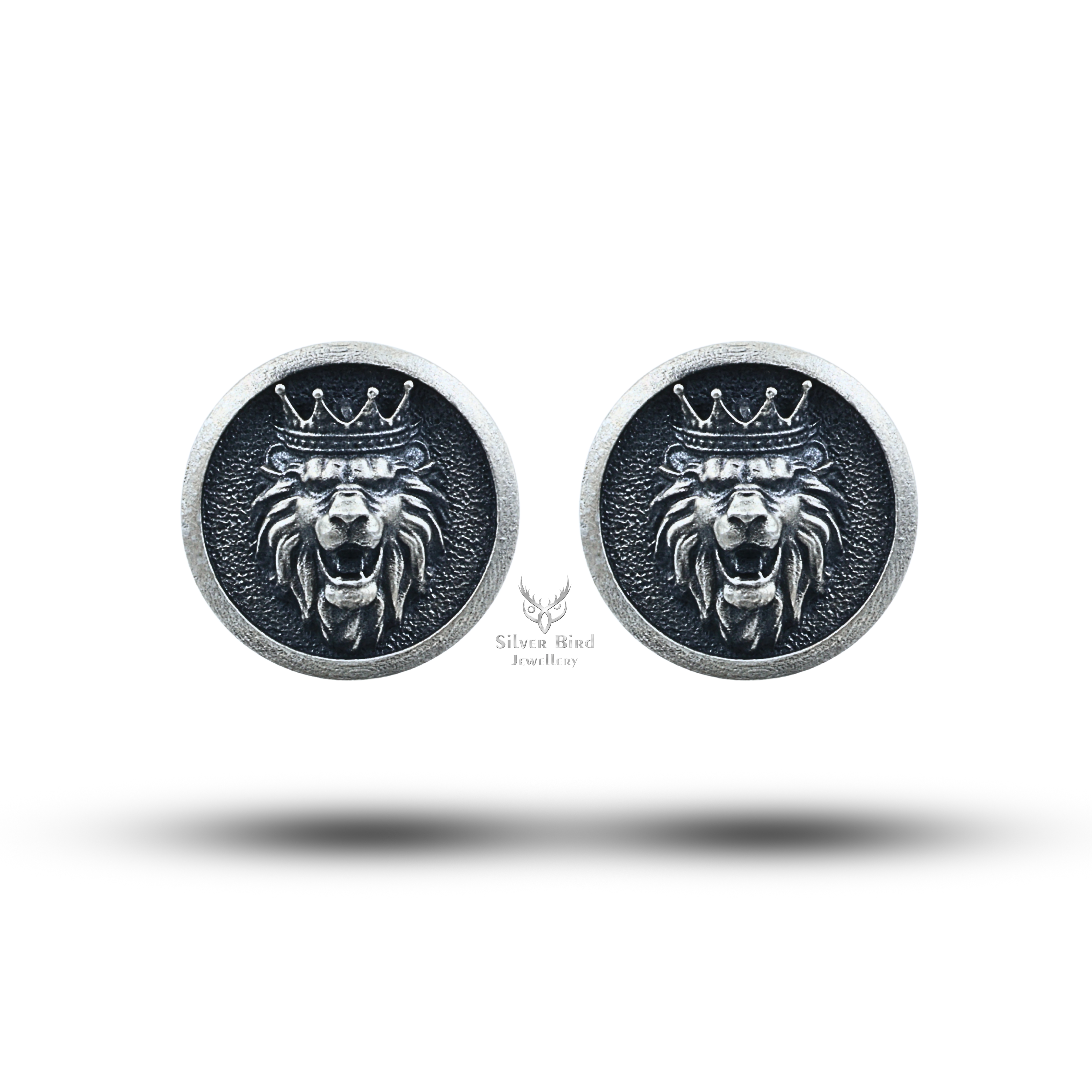 Lion King 925 Sterling Silver Cufflinks