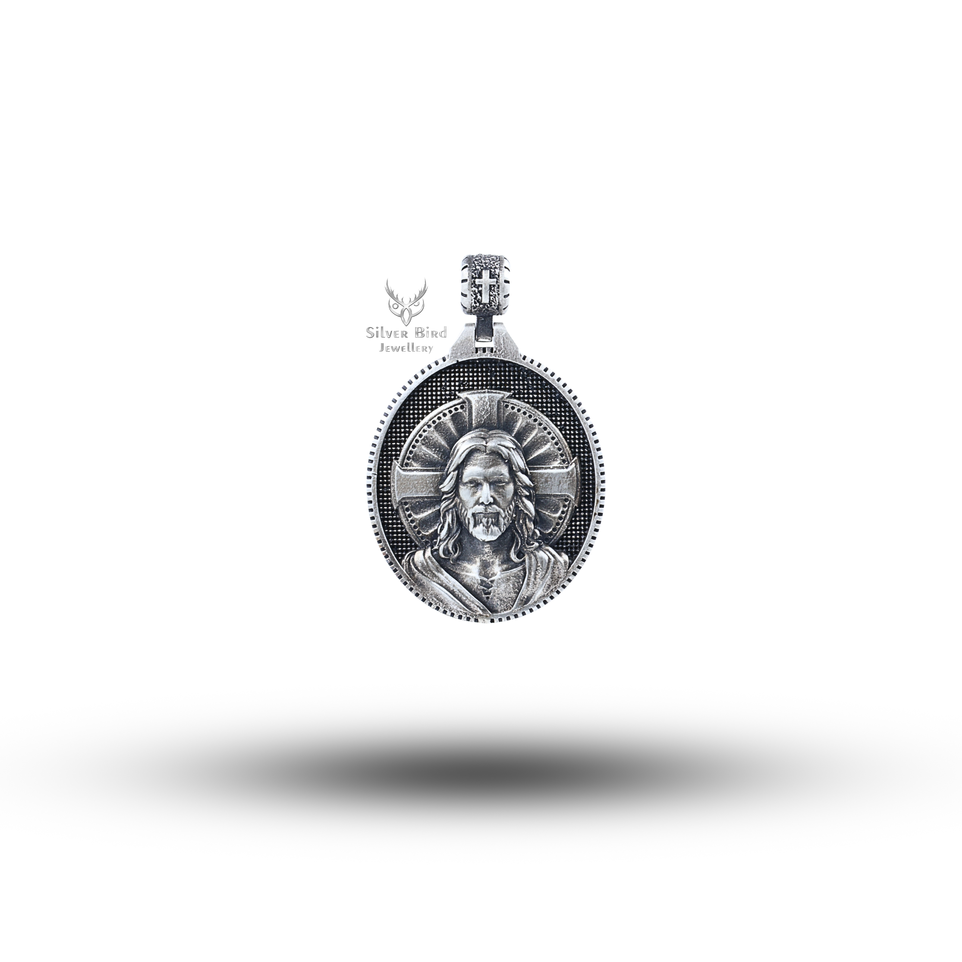 Jesus 925 Sterling Silver Pendant