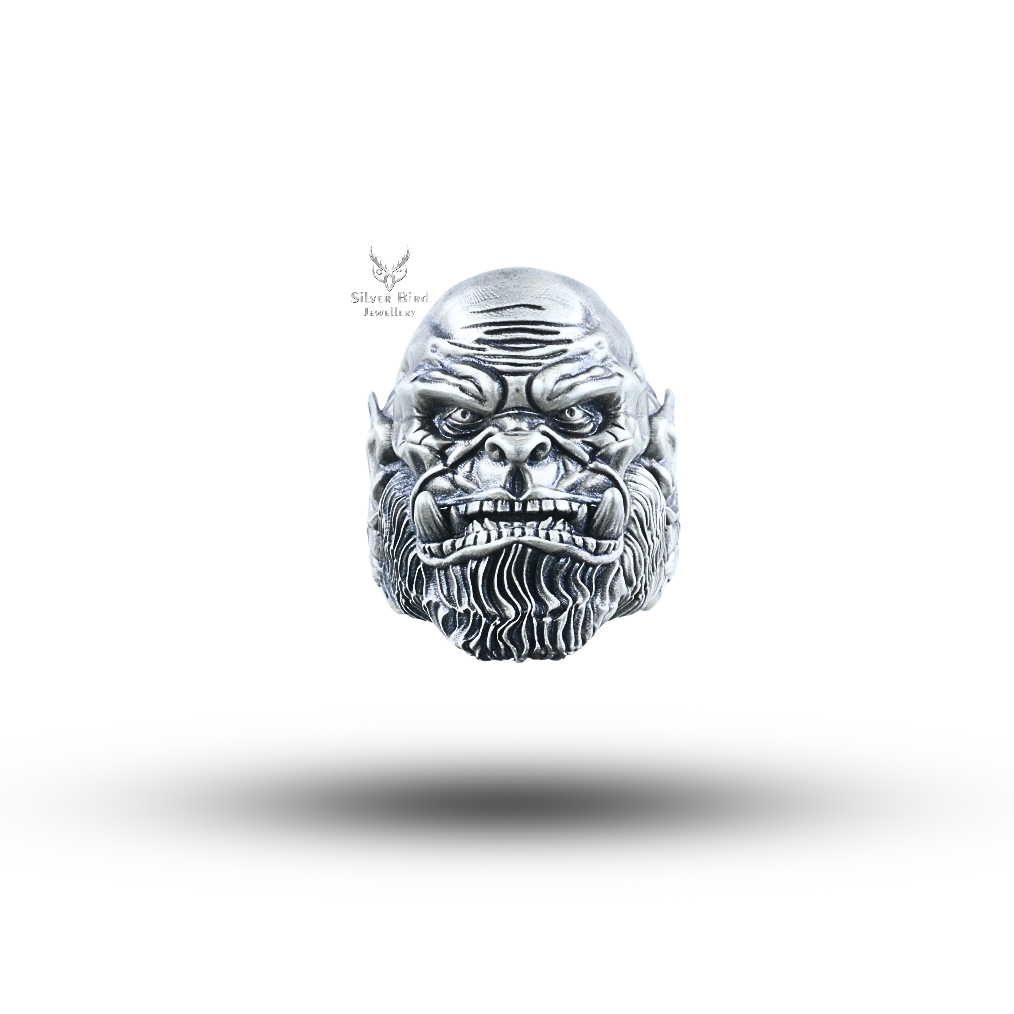 Warcraft Orc 925 Sterling Silver Ring