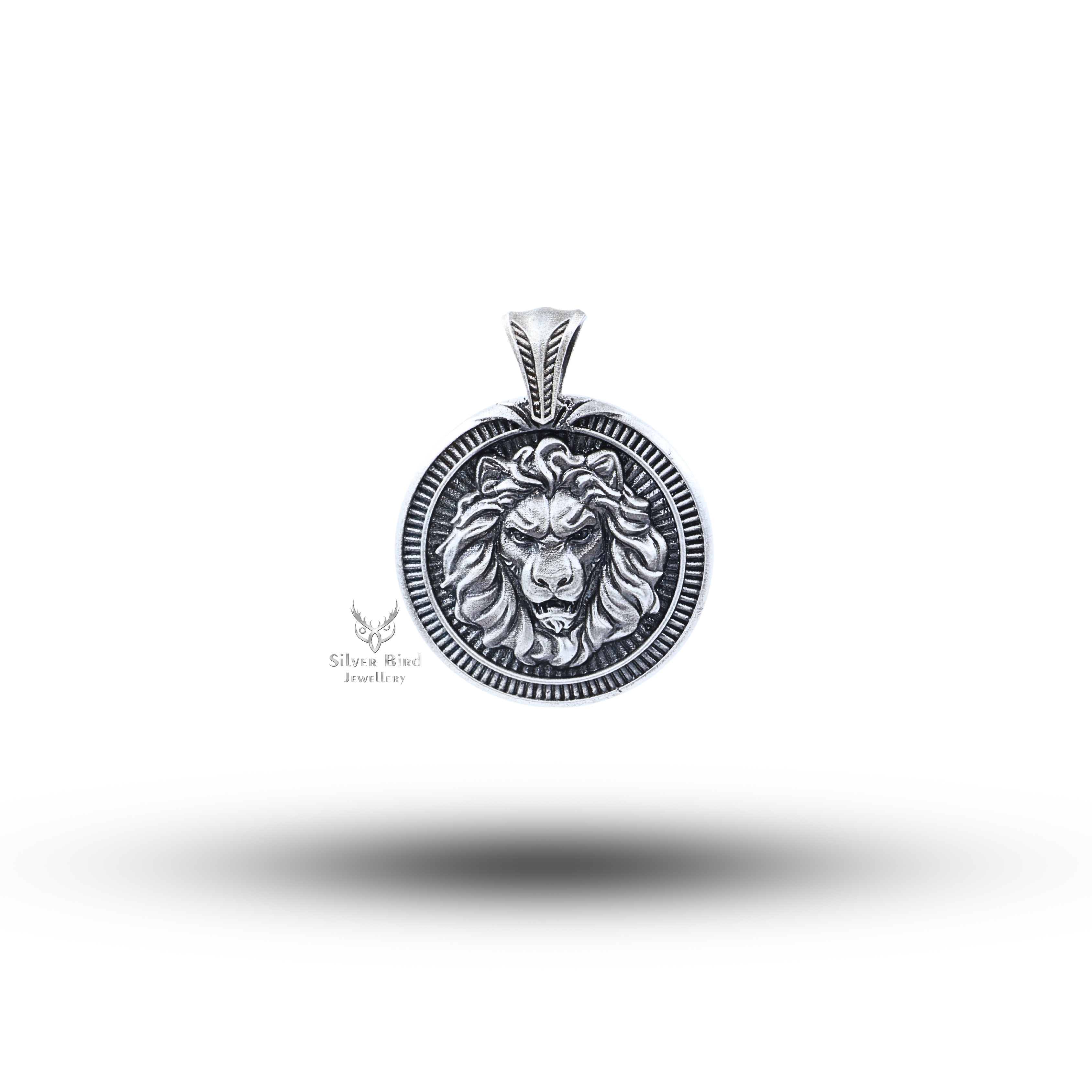 Lion king Leo 925 Sterling Silver Pendant