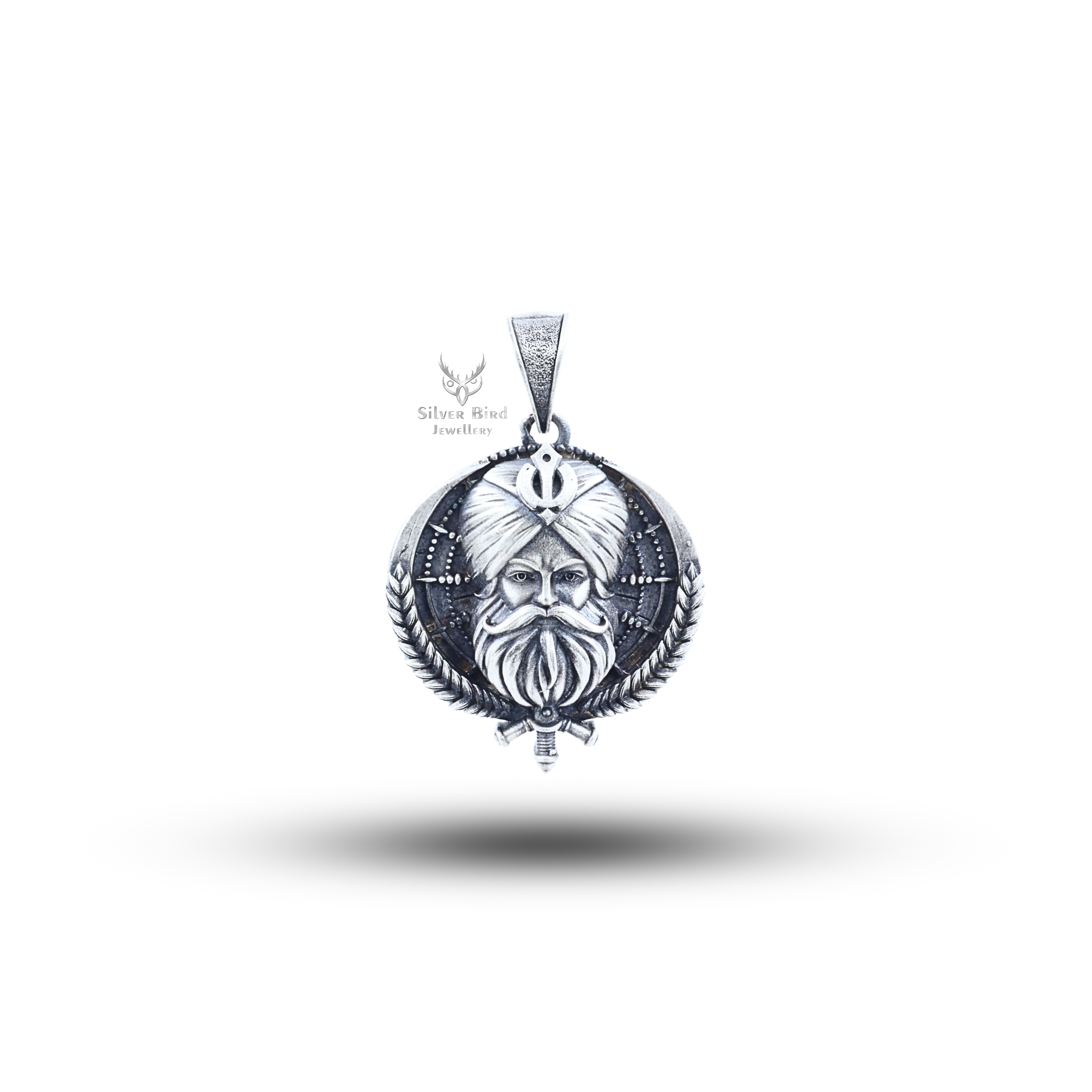 Sardarji Khanda 925 Sterling Silver Pendant