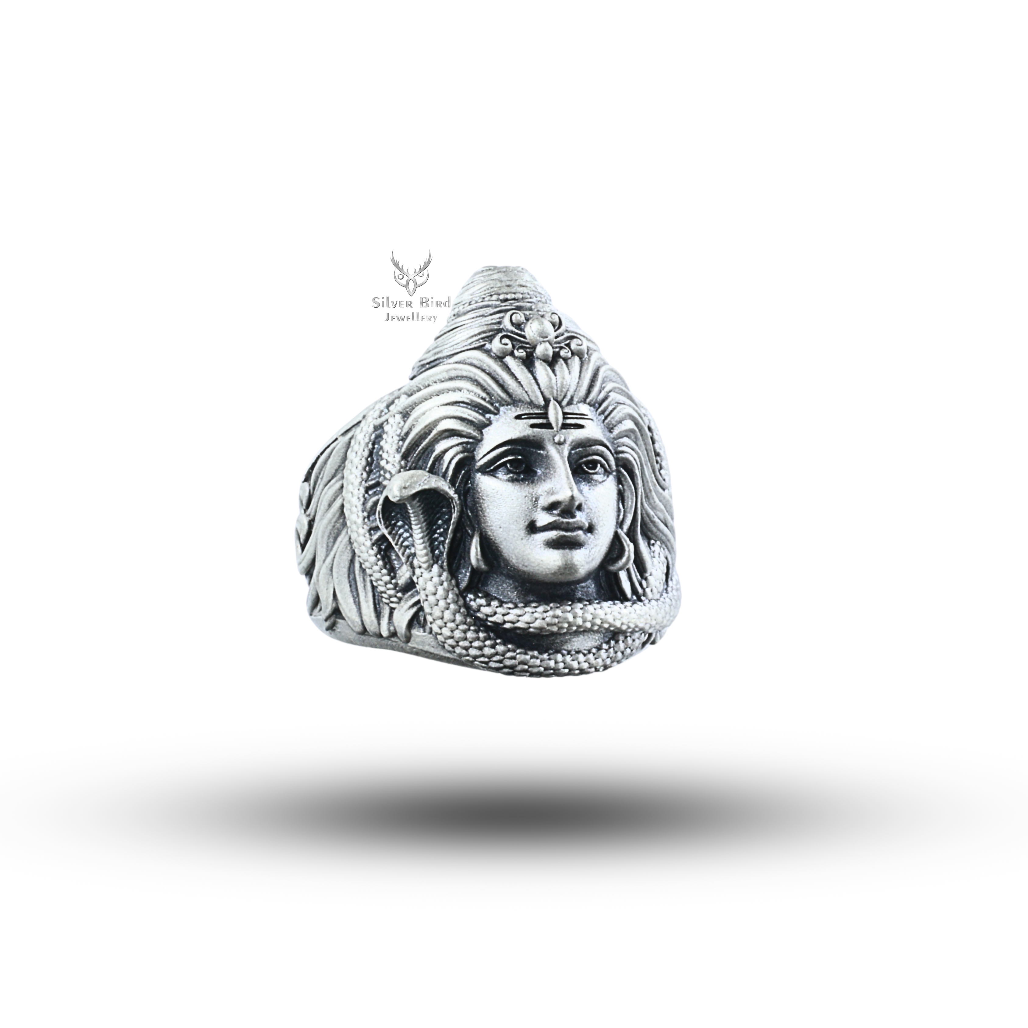 Mahadev 925 Sterling Silver Ring