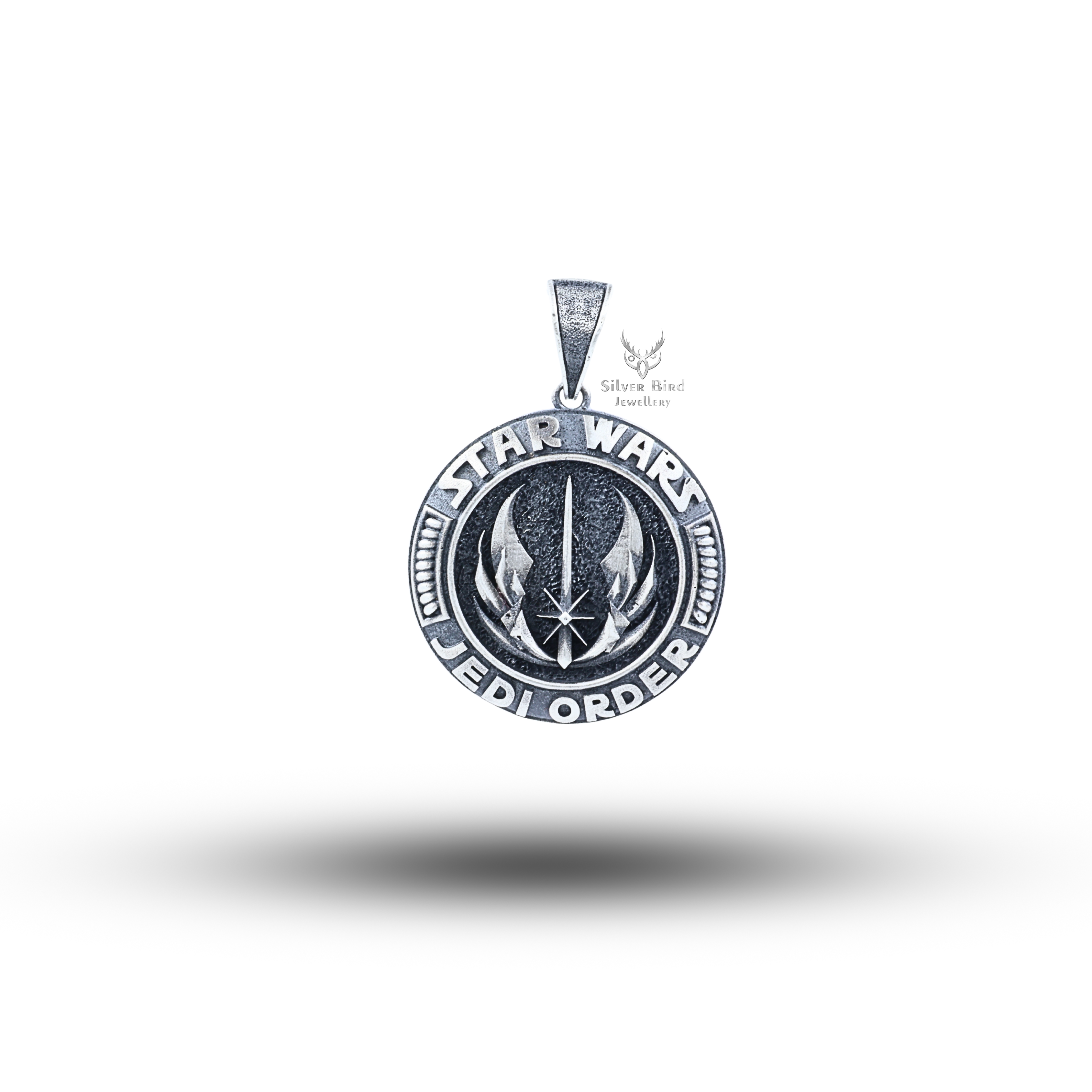 Star Wars Jedi Order 925 Sterling Silver Pendant