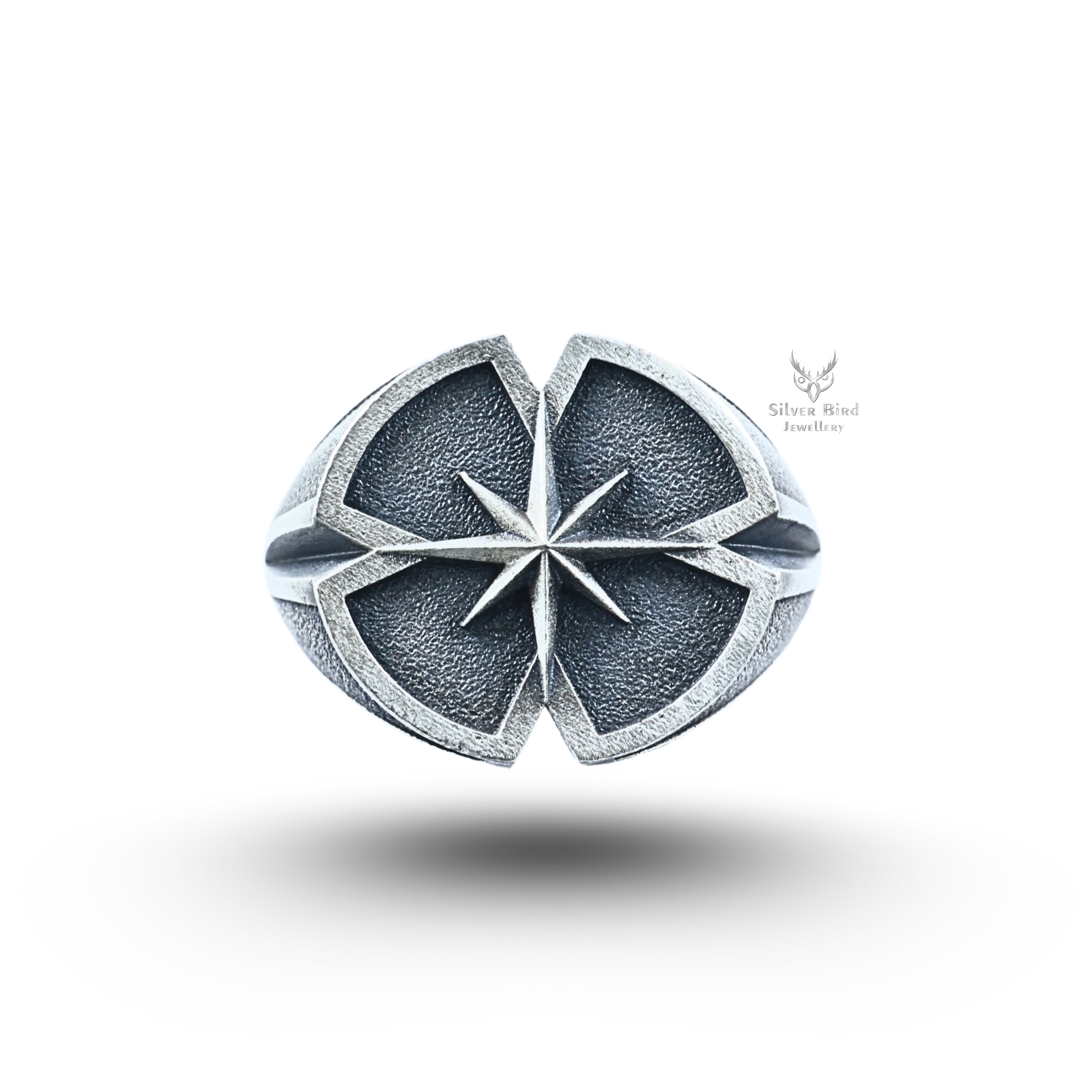Compass 925 Sterling Silver Ring