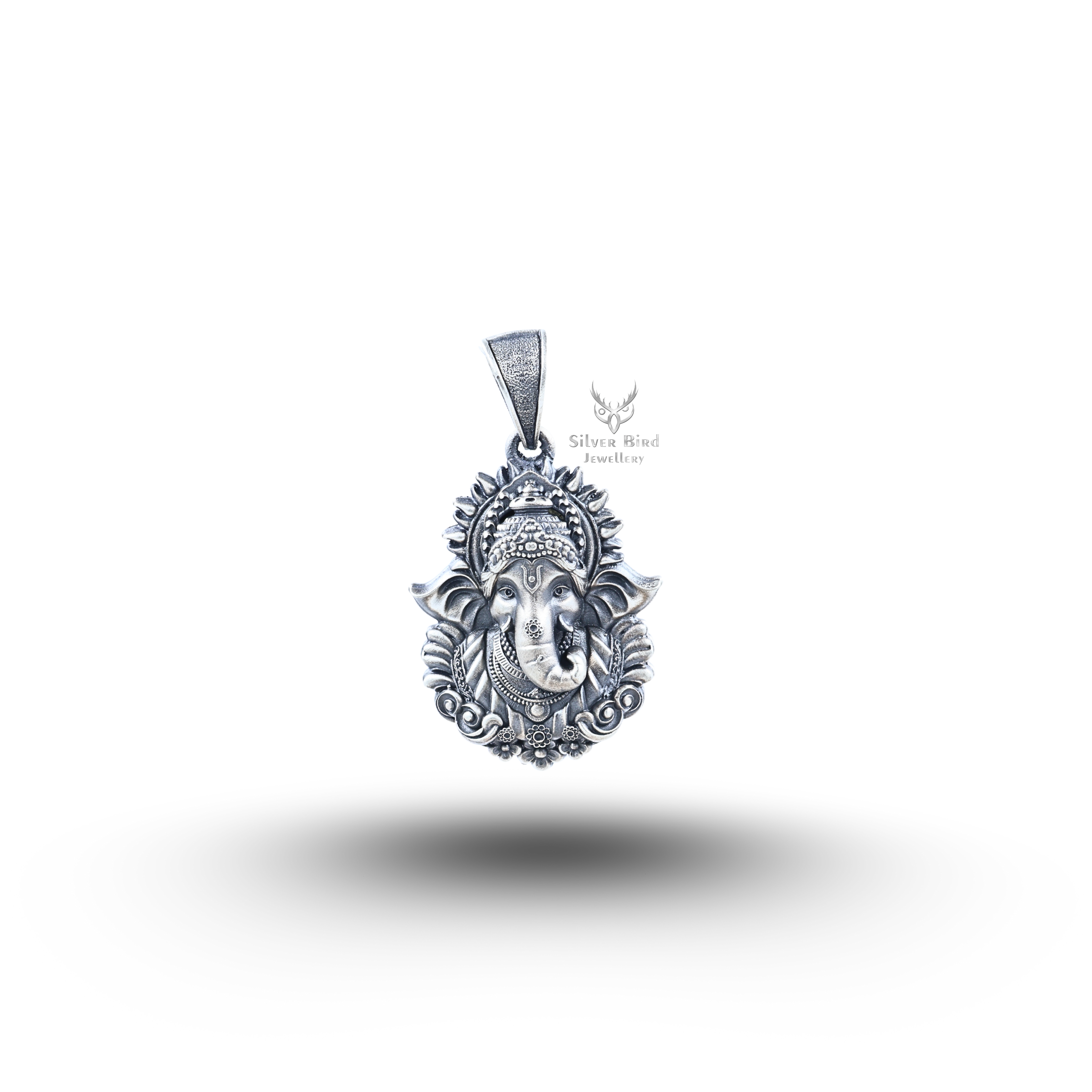 Ganpati 925 Sterling Silver Pendant