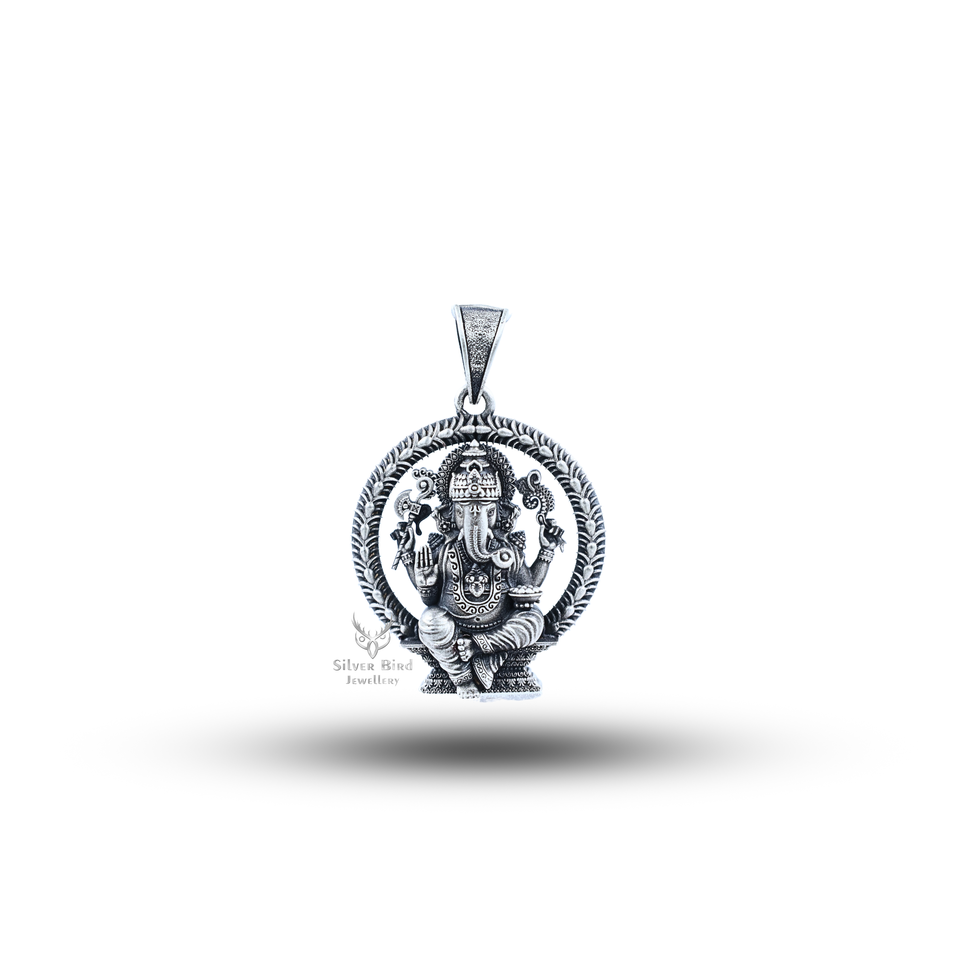 Atharva Ganesha 925 sterling silver Pendant