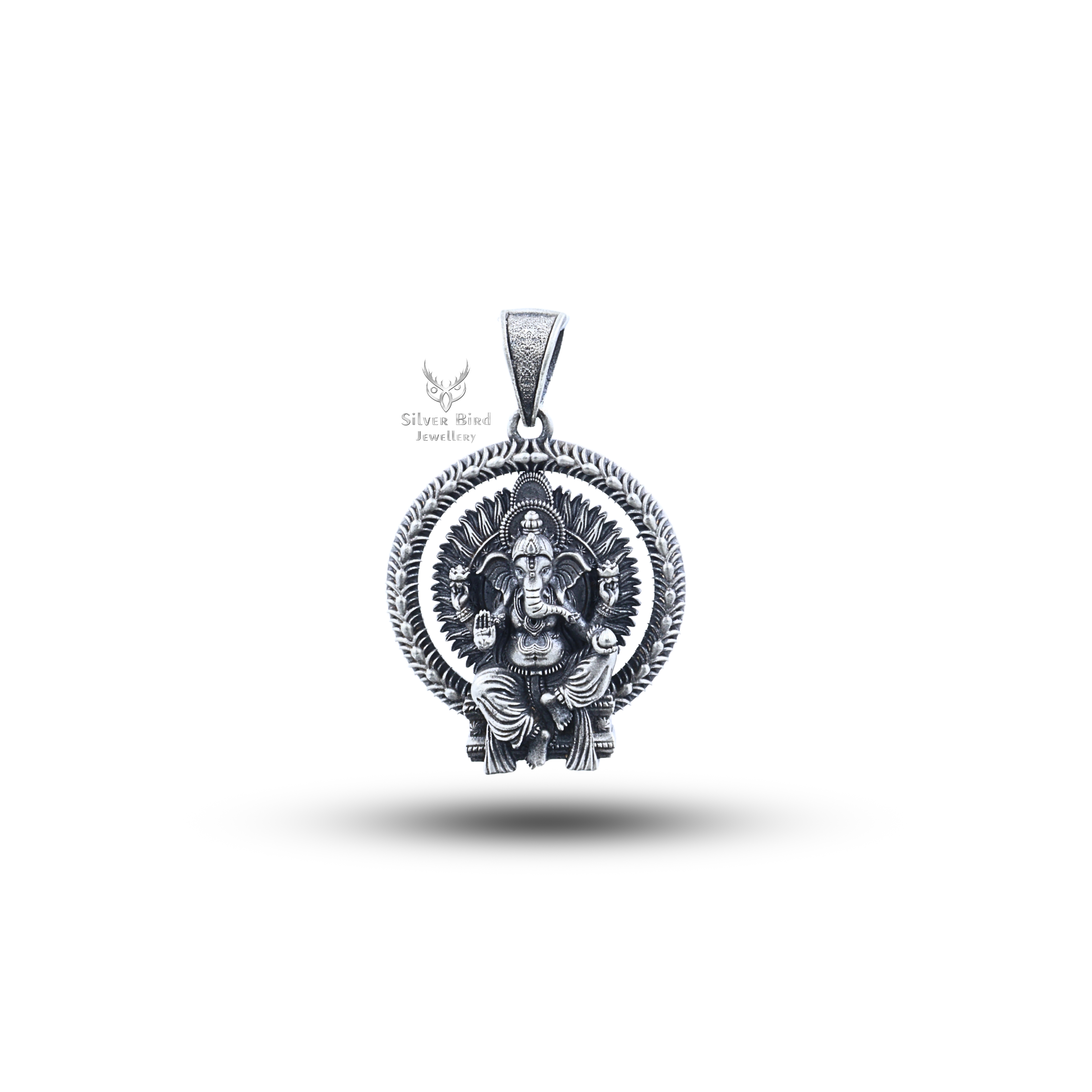 Ganesha 925 sterling silver Pendant