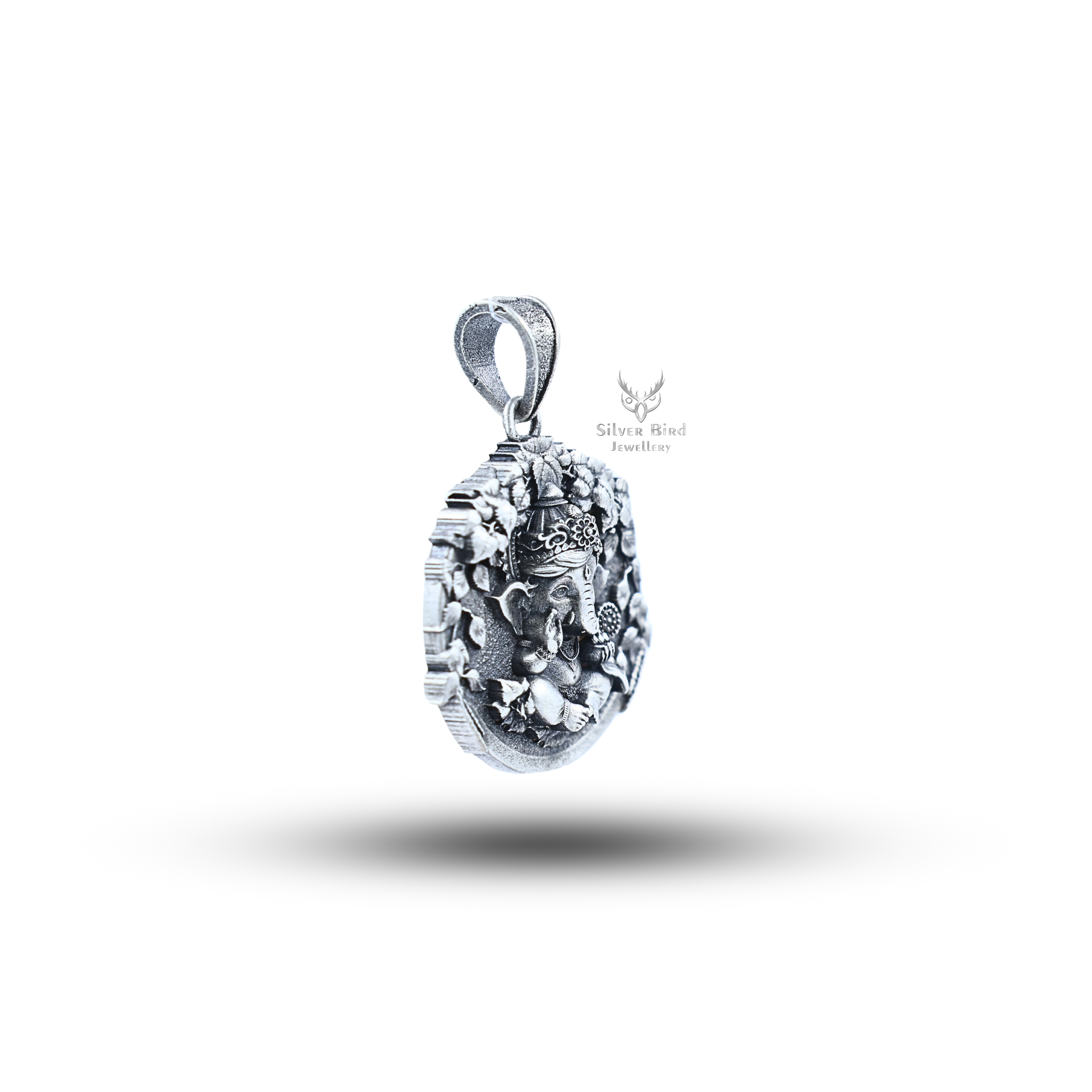 Ganesha 925 Sterling Silver Pendant