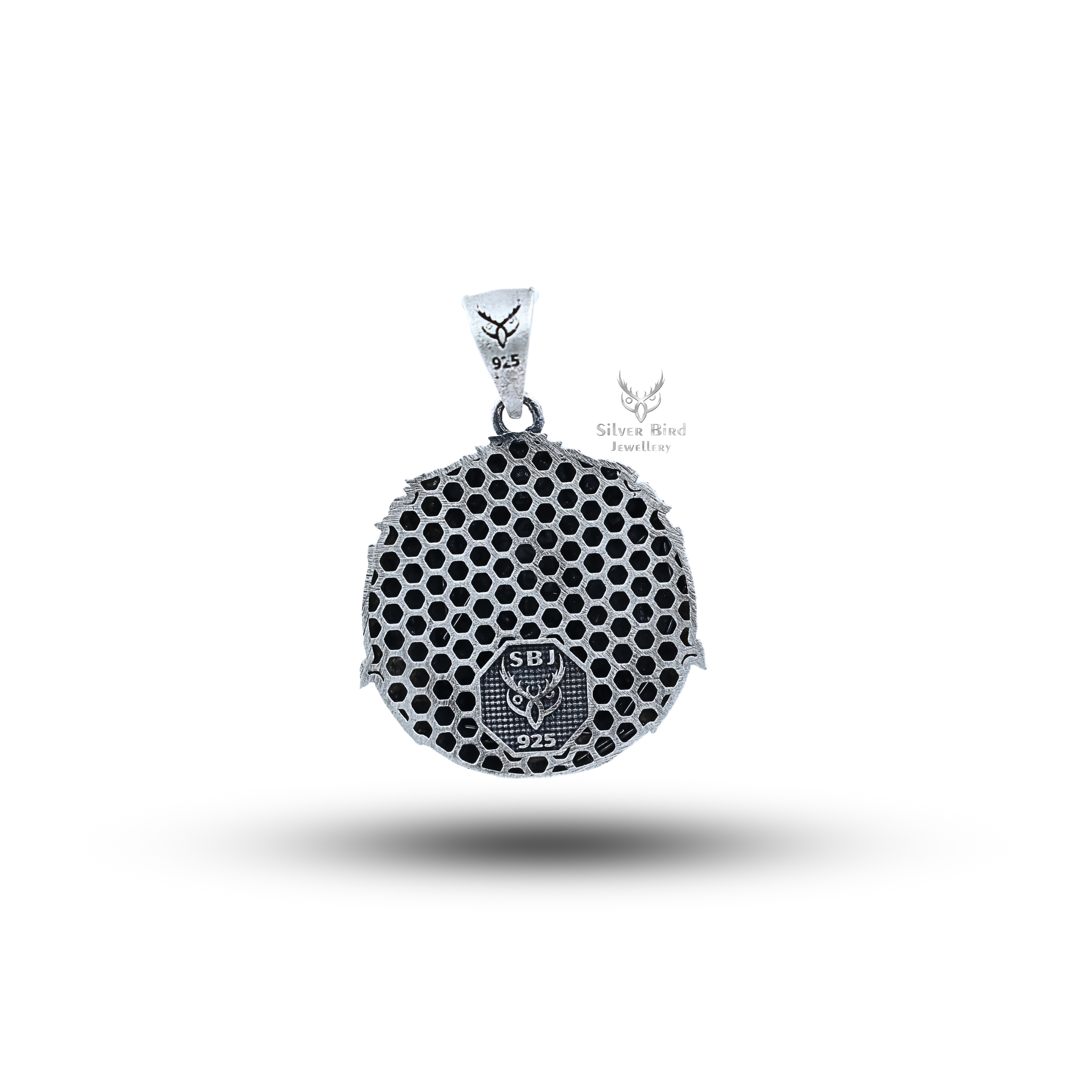 Ganesha 925 Sterling Silver Pendant