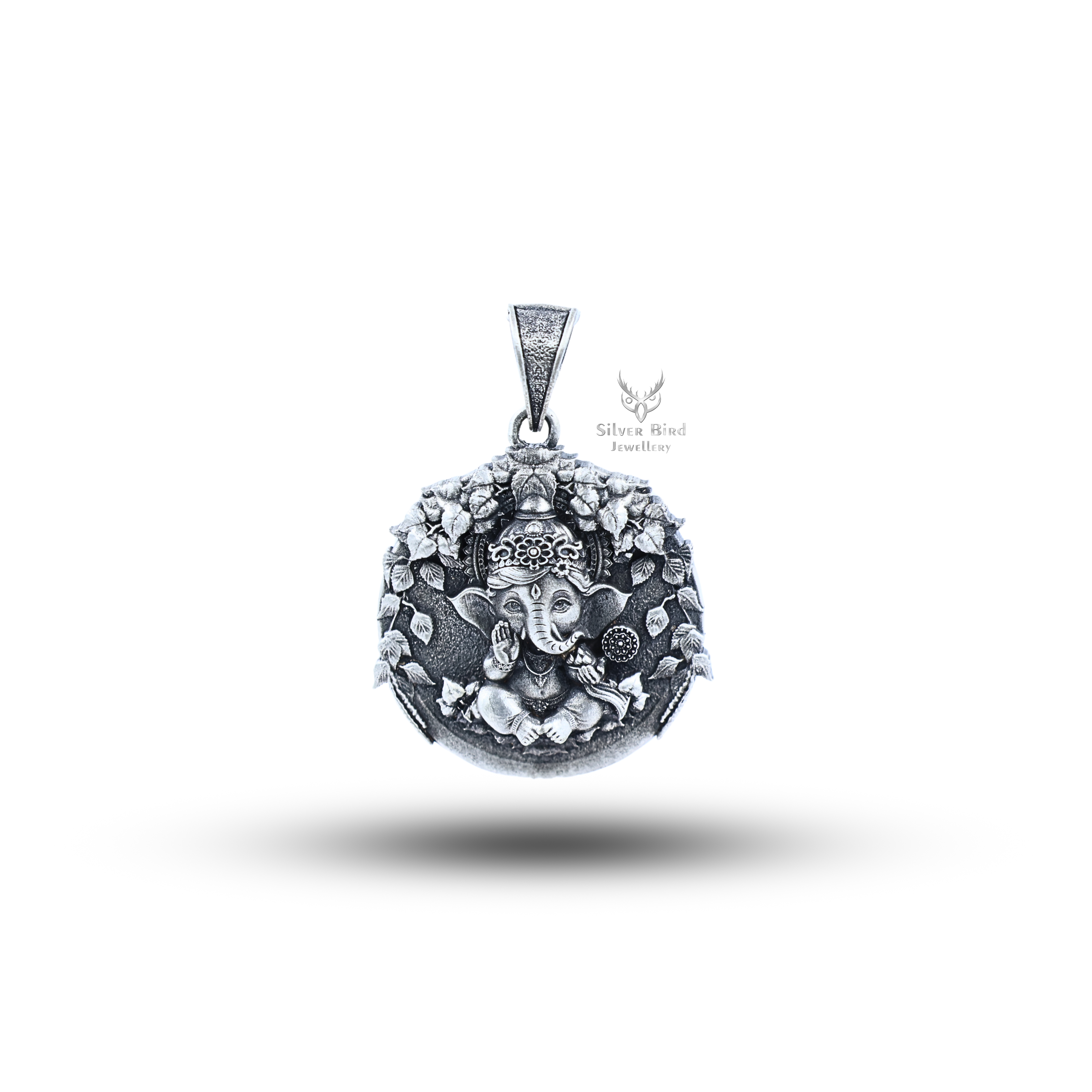 Ganesha 925 Sterling Silver Pendant