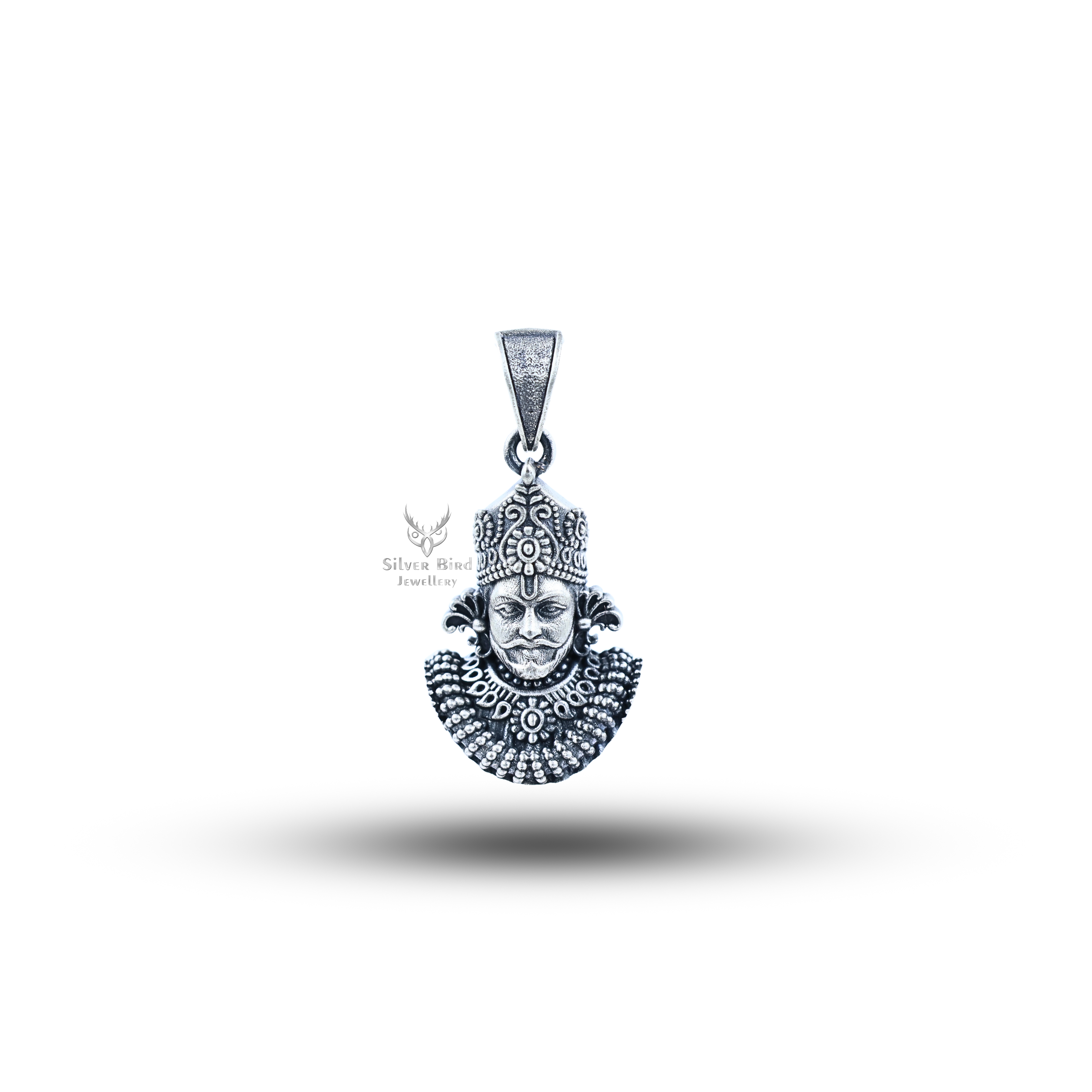 Khatu Shyam 925 Sterling Silver pendant
