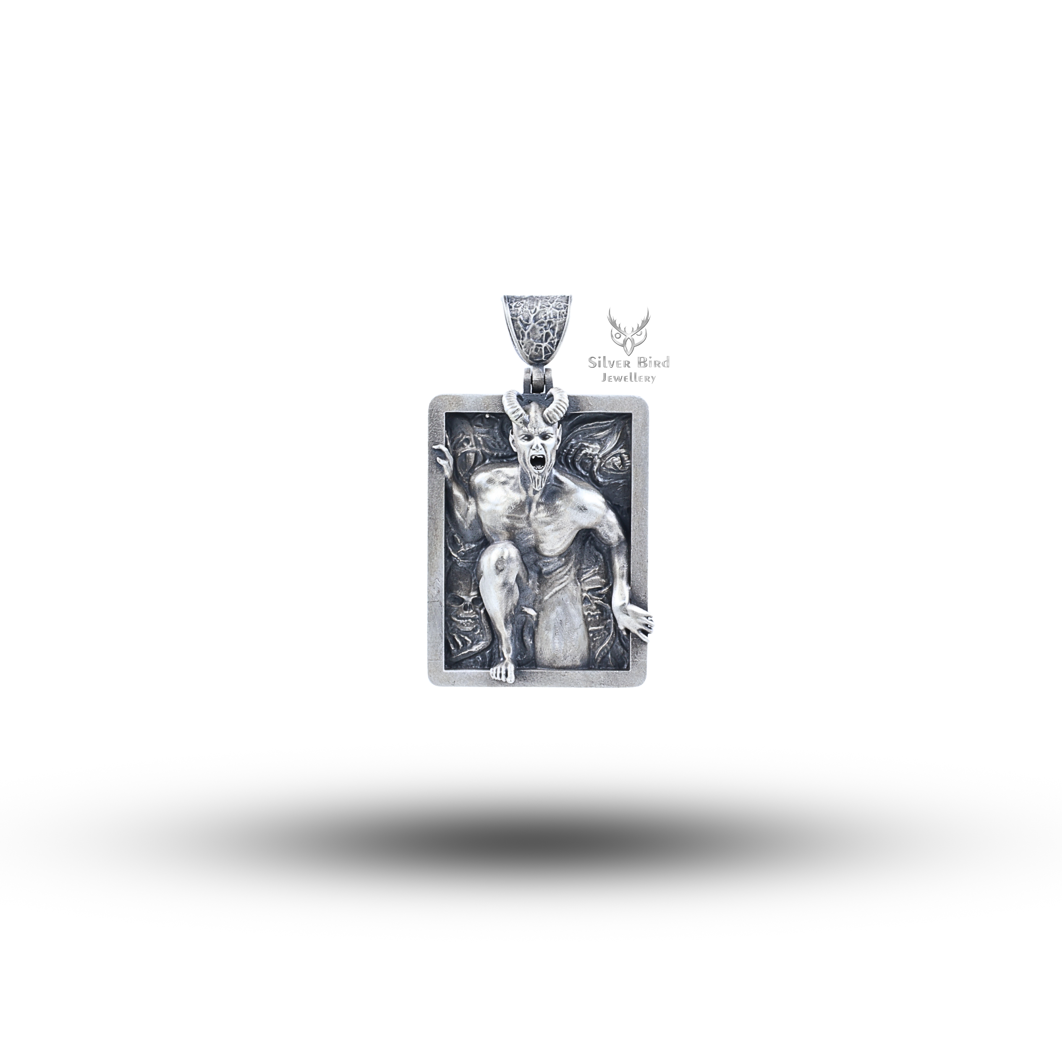 Horror 925 Sterling Silver Pendant