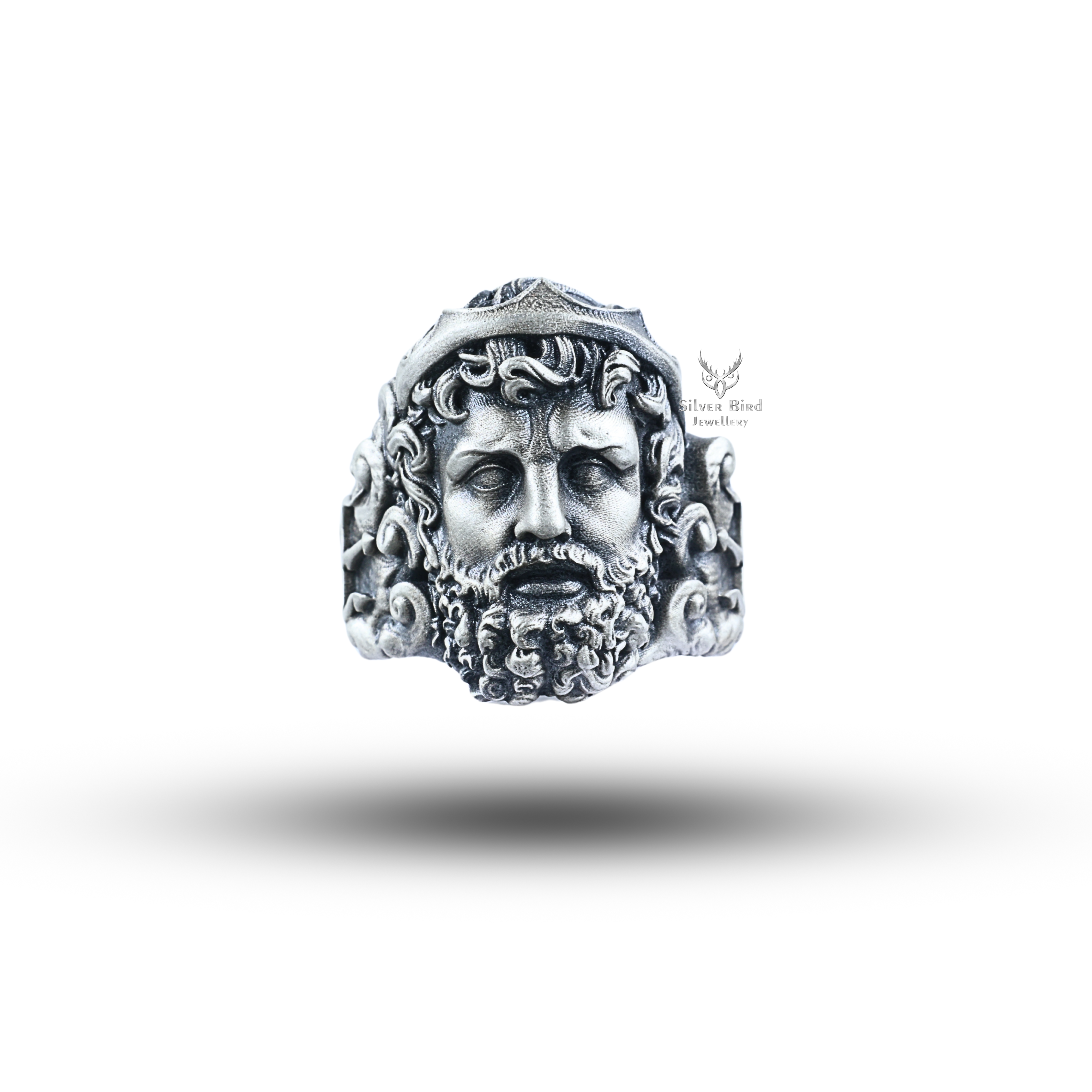 Poseidon 925 Sterling Silver Ring