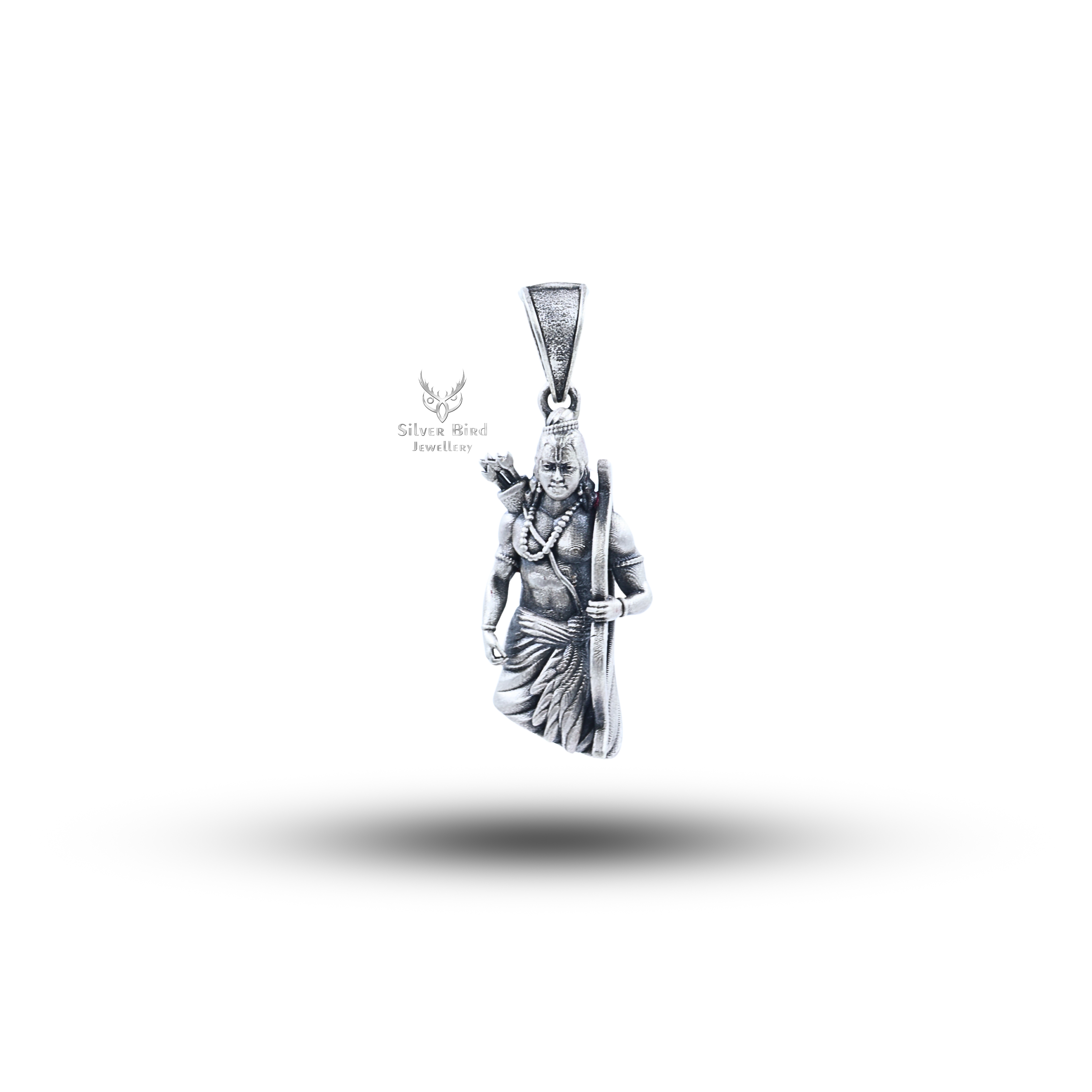 Supreme Lord Shree Rama 925 Sterling Silver Pendant