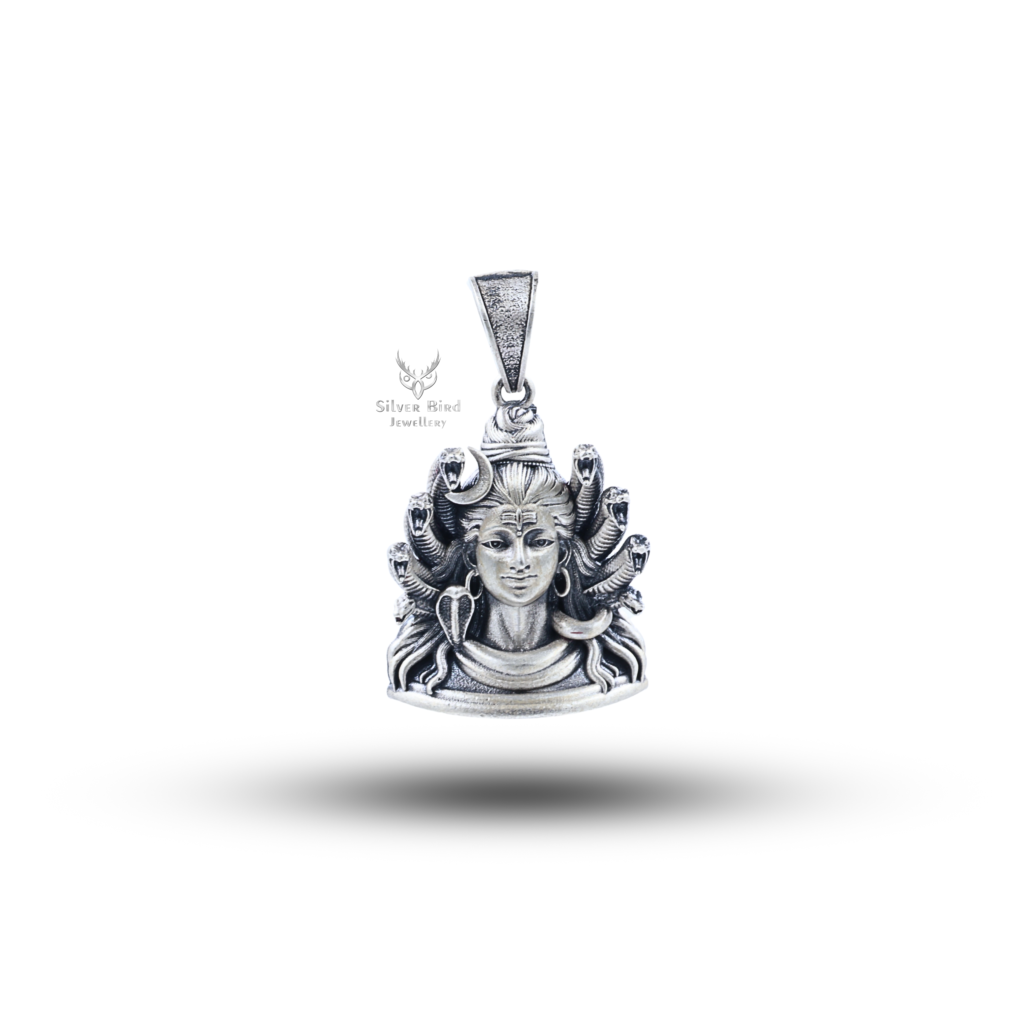 Shivaji Snake 925 Sterling Silver Pendant