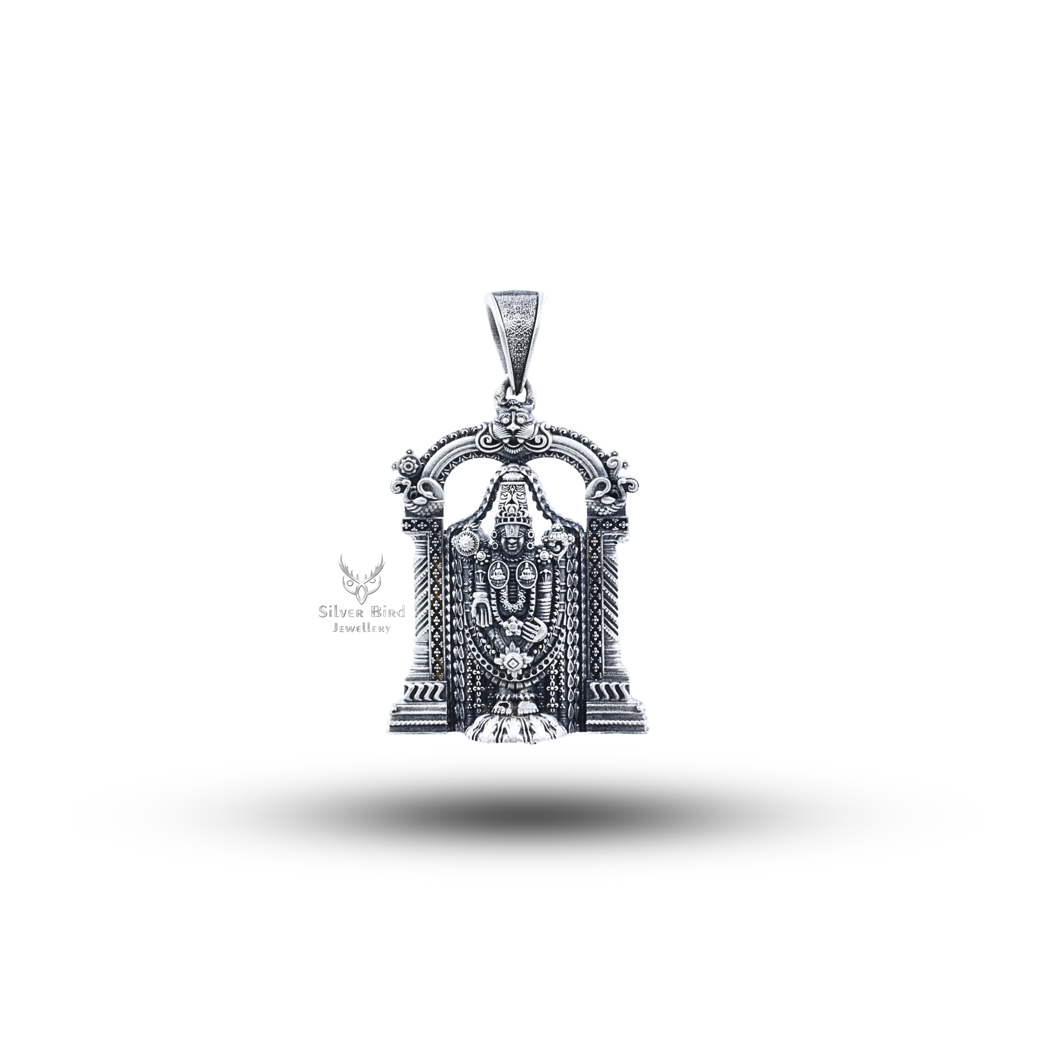 Lord Tirupati Balaji 925 Sterling Silver Pendant